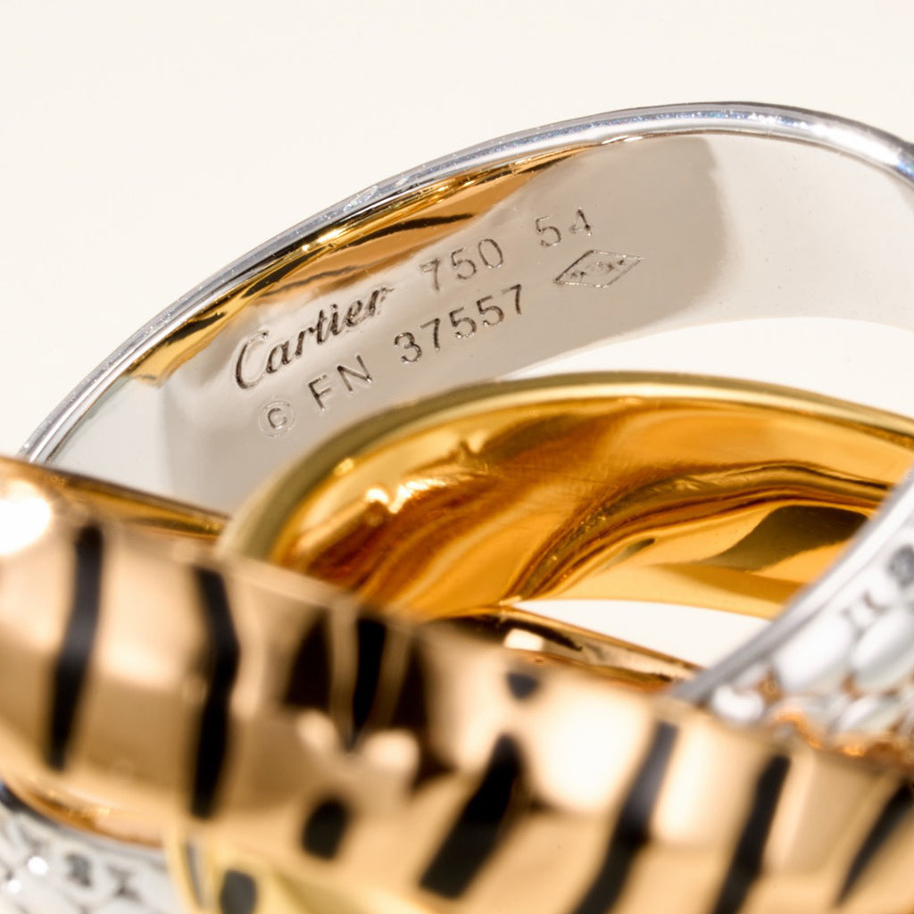 [OAK JURI]TRINITY  RING LEOPARD PRINT