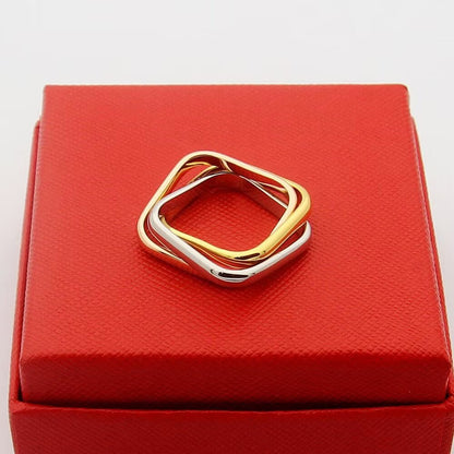 [OAK JURI]TRINITY 3.5MM CUSHION RING COLLECTION