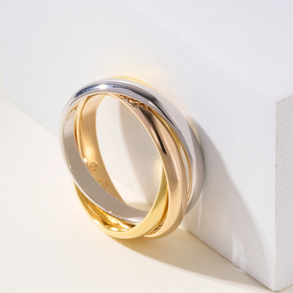 [OAK JURI]TRINITY 3.2MM RING COLLECTION