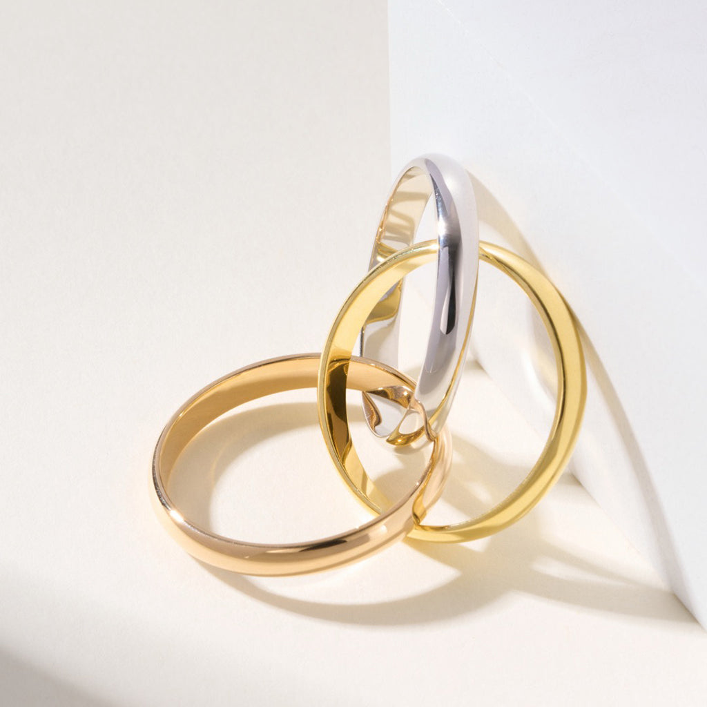 [OAK JURI]TRINITY 2.5MM RING COLLECTION
