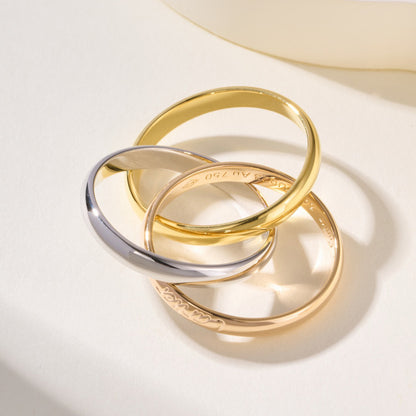 [OAK JURI]TRINITY 2.5MM RING COLLECTION