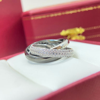 [OAK JURI]TRINITY 3.2MM RING BLACK CERAMIC