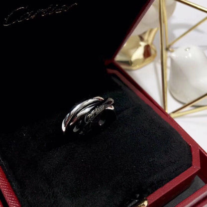 [OAK JURI]TRINITY 3.2MM RING BLACK CERAMIC