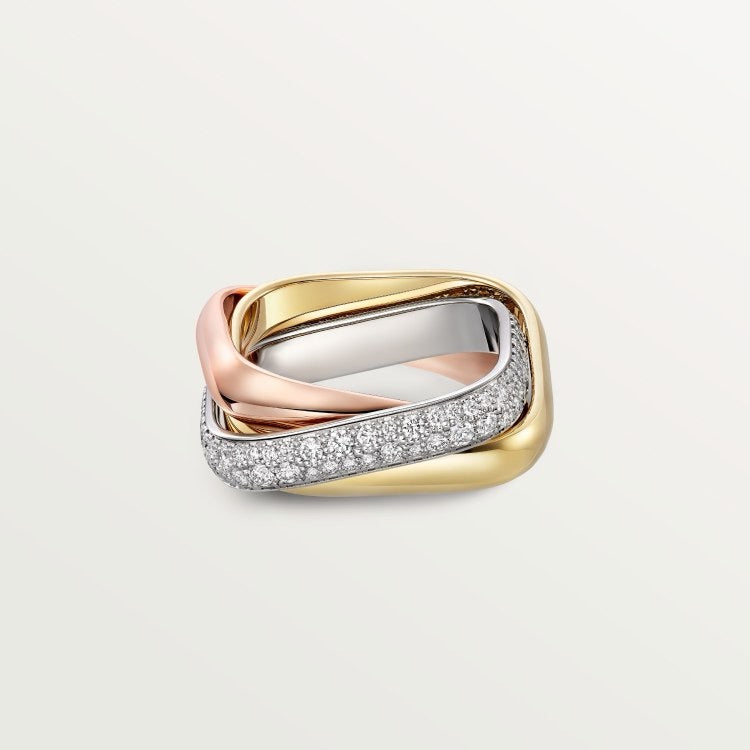 [OAK JURI]TRINITY 3.5MM CUSHION RING COLLECTION