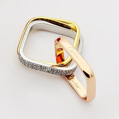 [OAK JURI]TRINITY 3.5MM CUSHION RING COLLECTION