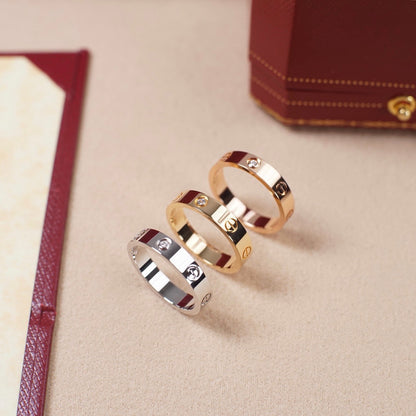 [OAK JURI]LOVE 4MM 1 DIAMOND RING