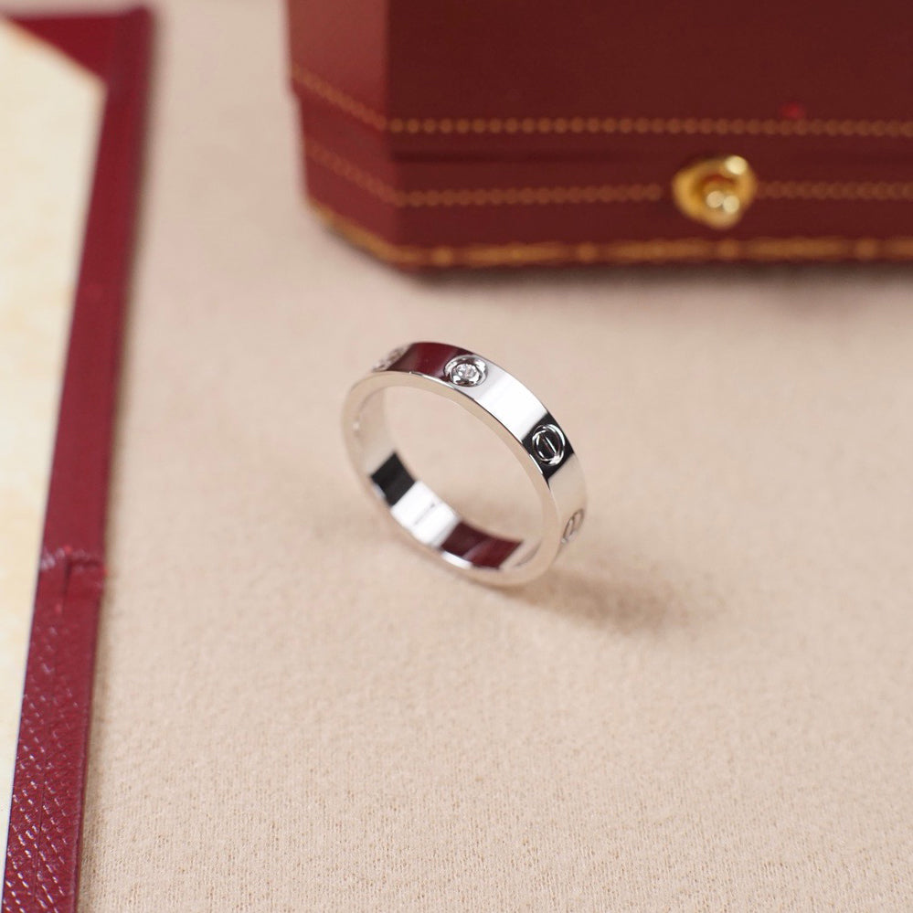 [OAK JURI]LOVE 4MM 1 DIAMOND RING