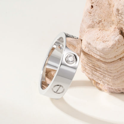 [OAK JURI]LOVE 4MM 1 DIAMOND RING