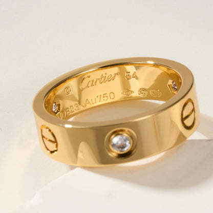 [OAK JURI]LOVE 4MM 1 DIAMOND RING