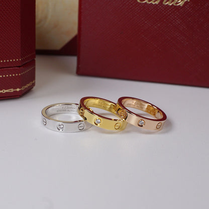 [OAK JURI]LOVE 4MM 1 DIAMOND RING