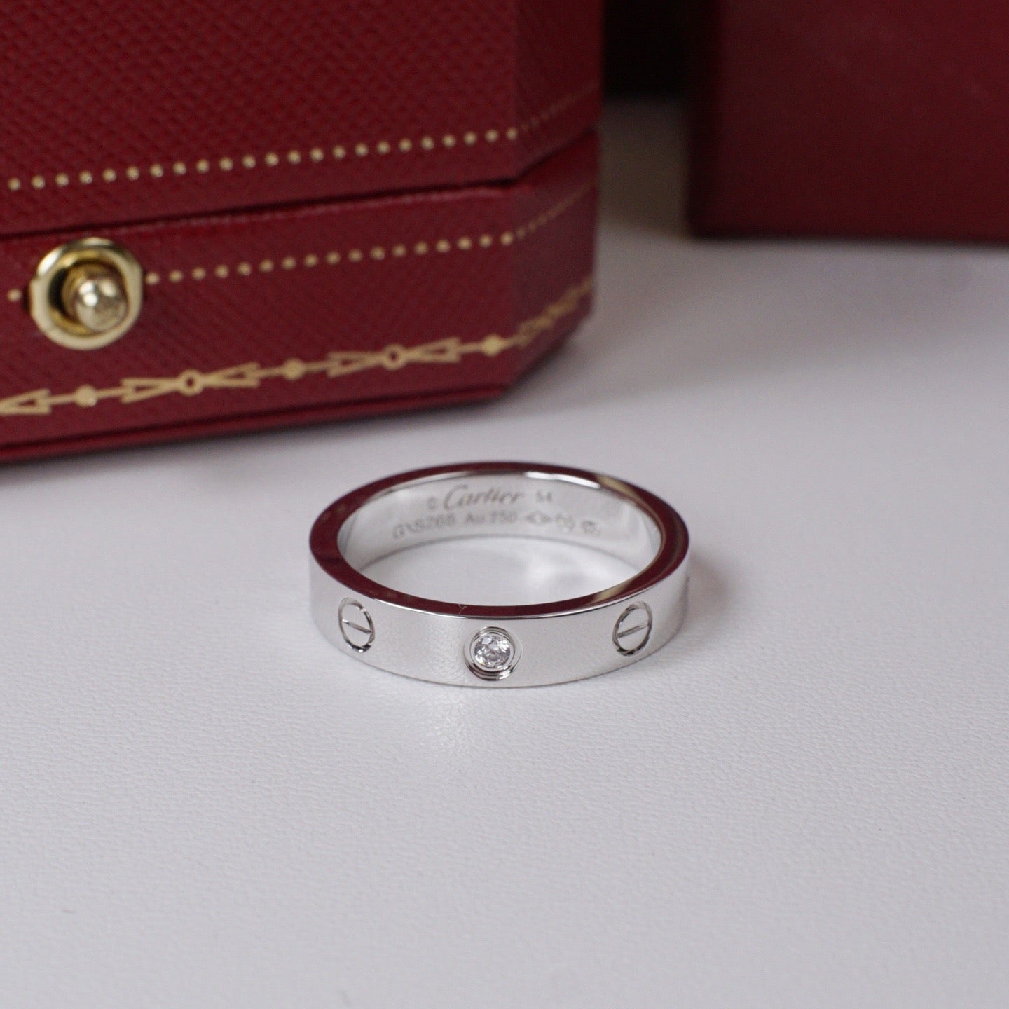 [OAK JURI]LOVE 4MM 1 DIAMOND RING