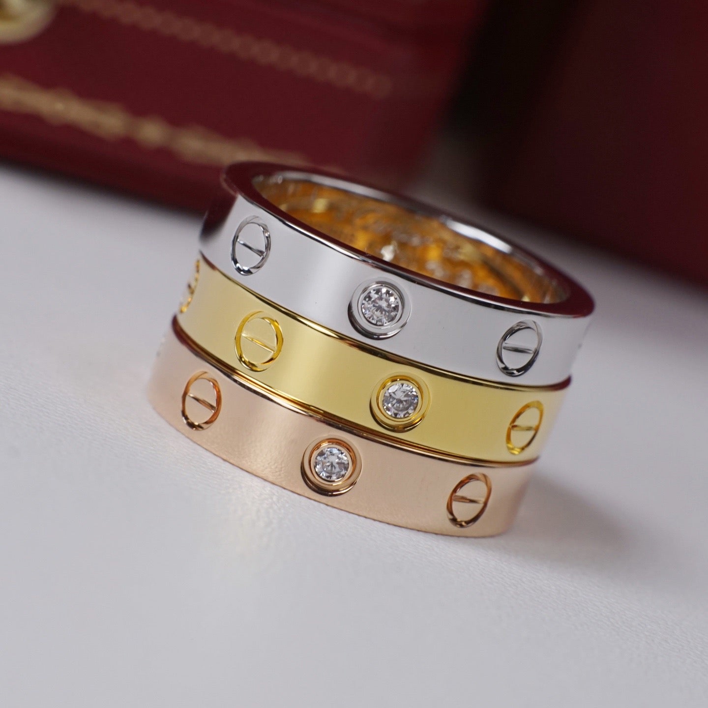 [OAK JURI]LOVE 4MM 1 DIAMOND RING