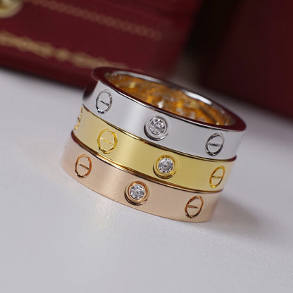 [OAK JURI]LOVE 4MM 1 DIAMOND RING