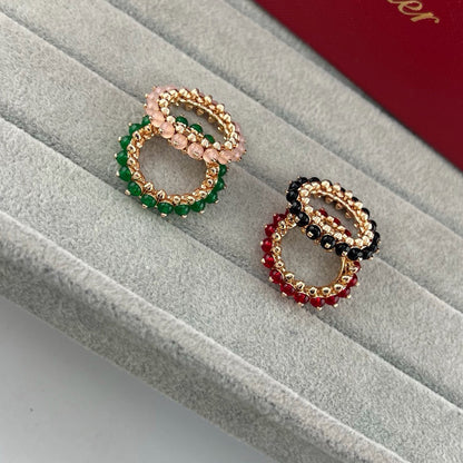 [OAK JURI]CLASH 7.9MM AGATE CHALCEDONY RING