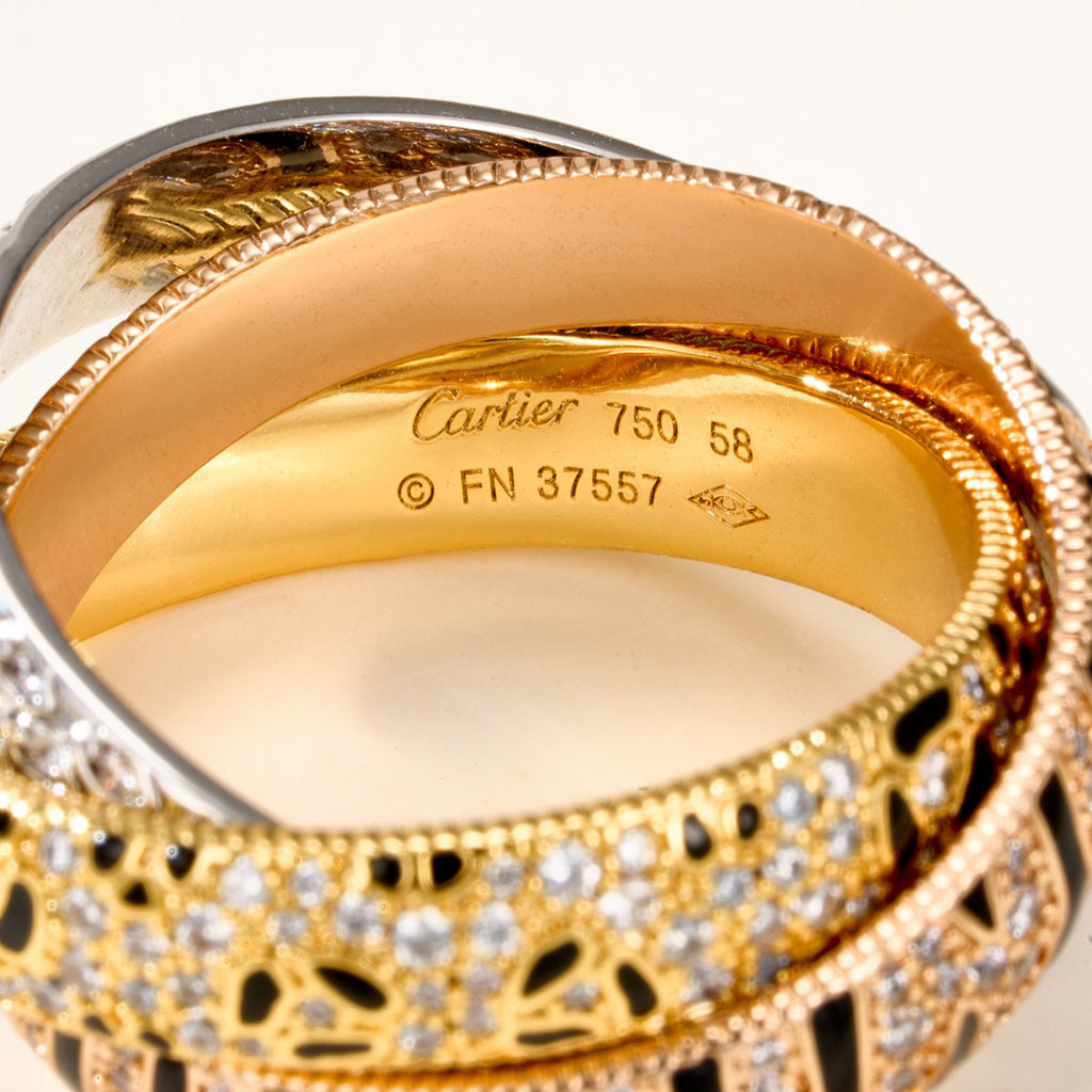 [OAK JURI]TRINITY  RING LEOPARD PRINT