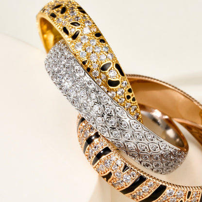 [OAK JURI]TRINITY  RING LEOPARD PRINT