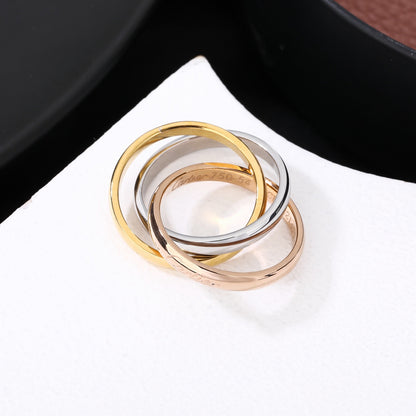[OAK JURI]TRINITY 3.2MM RING COLLECTION