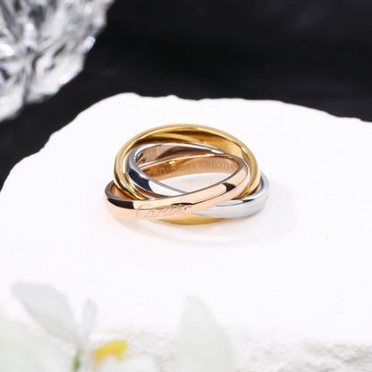 [OAK JURI]TRINITY 3.2MM RING COLLECTION