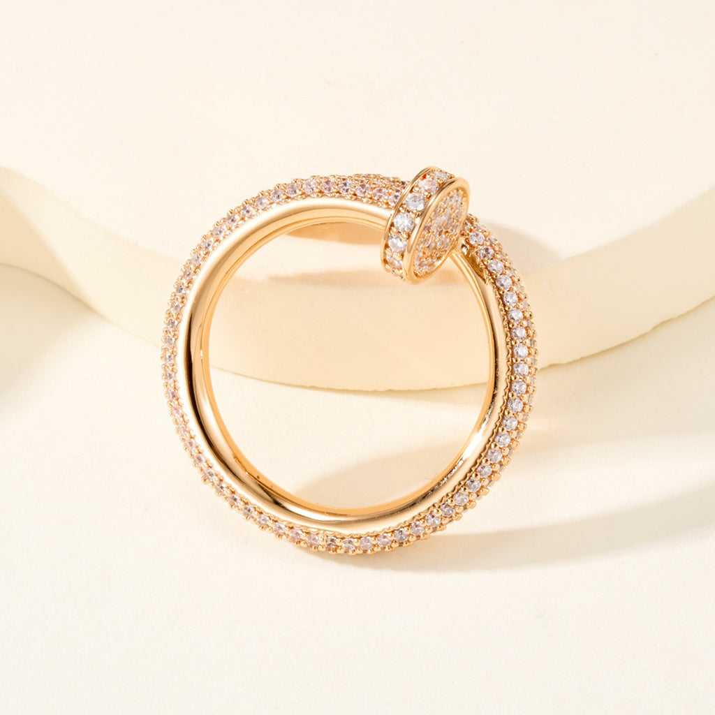 [OAK JURI]JUSTE RING 2.6MM FULL DIAMOND