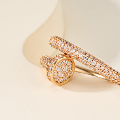 [OAK JURI]JUSTE RING 2.6MM FULL DIAMOND