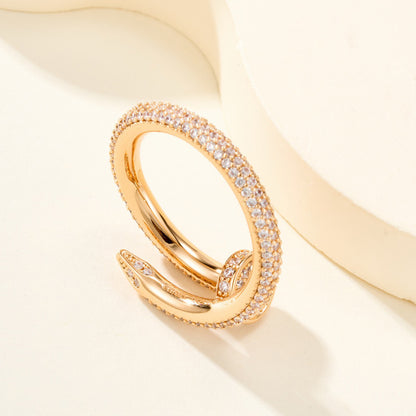 [OAK JURI]JUSTE RING 2.6MM FULL DIAMOND