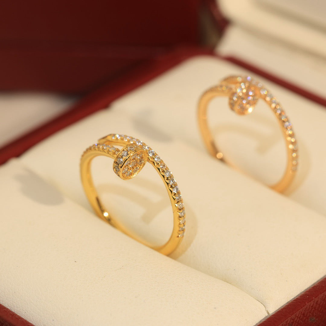 [OAK JURI]JUSTE 1.8MM FULL DIAMOND RING
