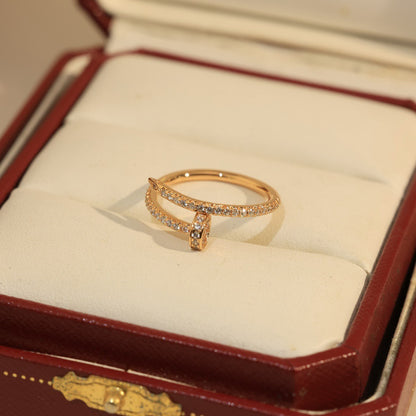 [OAK JURI]JUSTE 1.8MM FULL DIAMOND RING