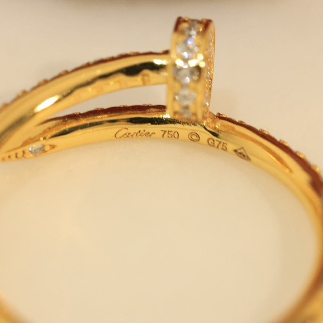 [OAK JURI]JUSTE 1.8MM FULL DIAMOND RING