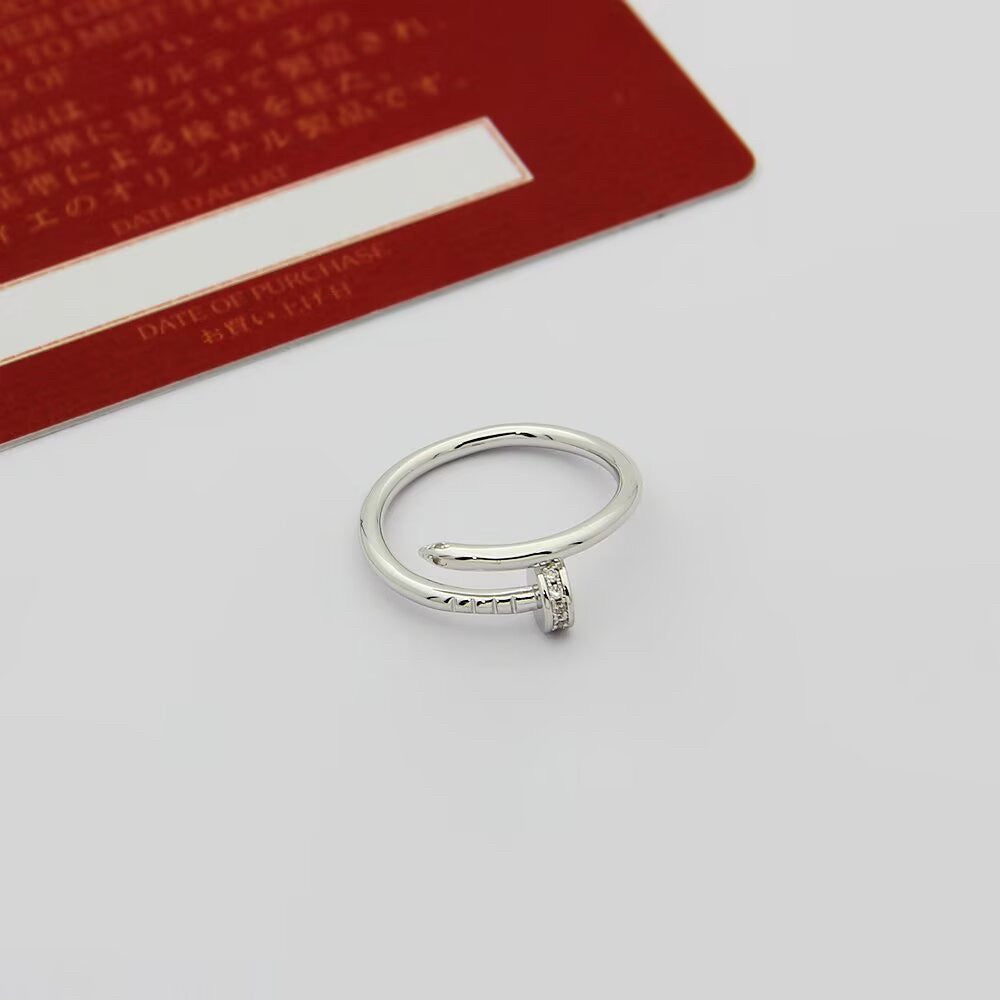 [OAK JURI]JUSTE 1.8MM HALF DIAMOND RING