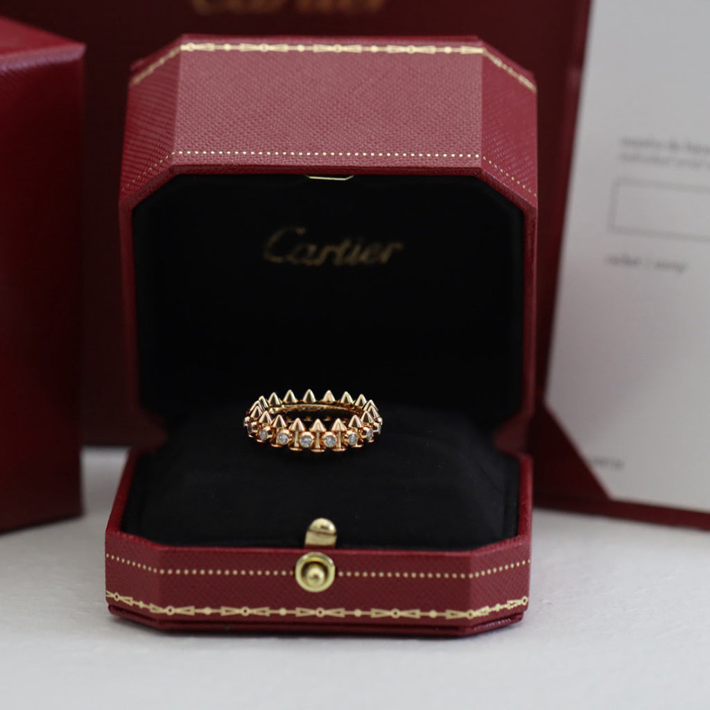 [OAK JURI]CLASH 6.8MM DIAMOND MEDIUM RING