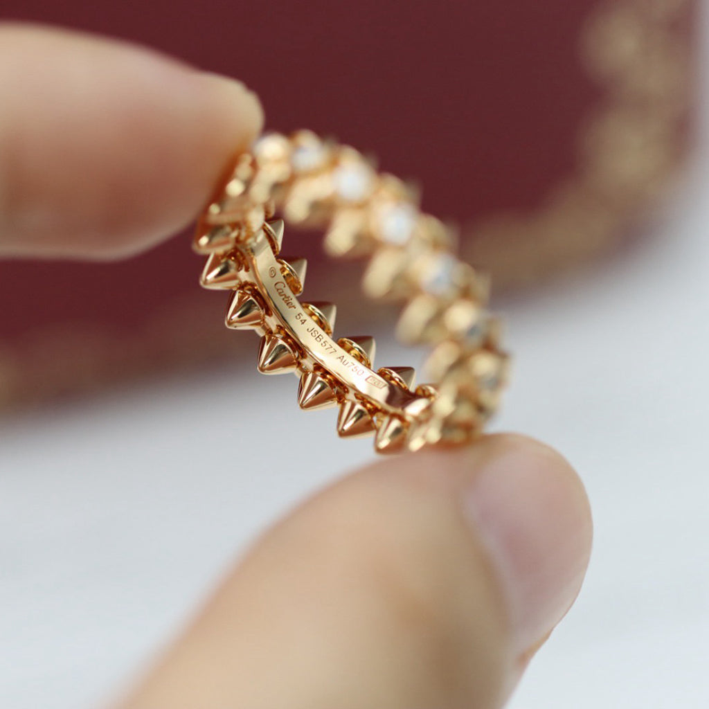 [OAK JURI]CLASH 6.8MM DIAMOND MEDIUM RING