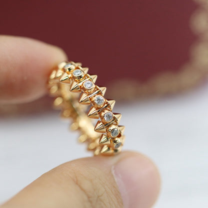 [OAK JURI]CLASH 6.8MM DIAMOND MEDIUM RING