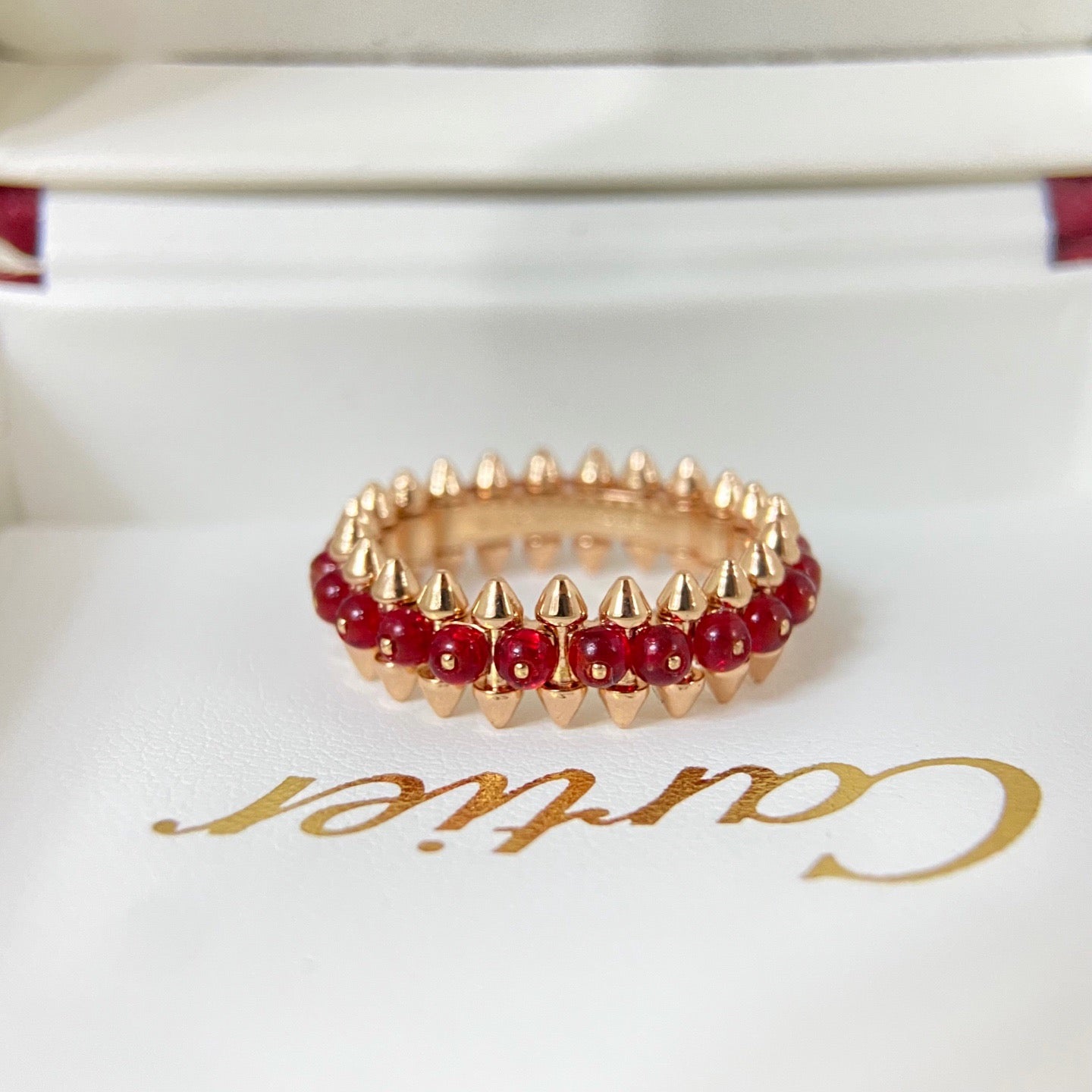 [OAK JURI]CLASH 7.9MM AGATE CHALCEDONY RING