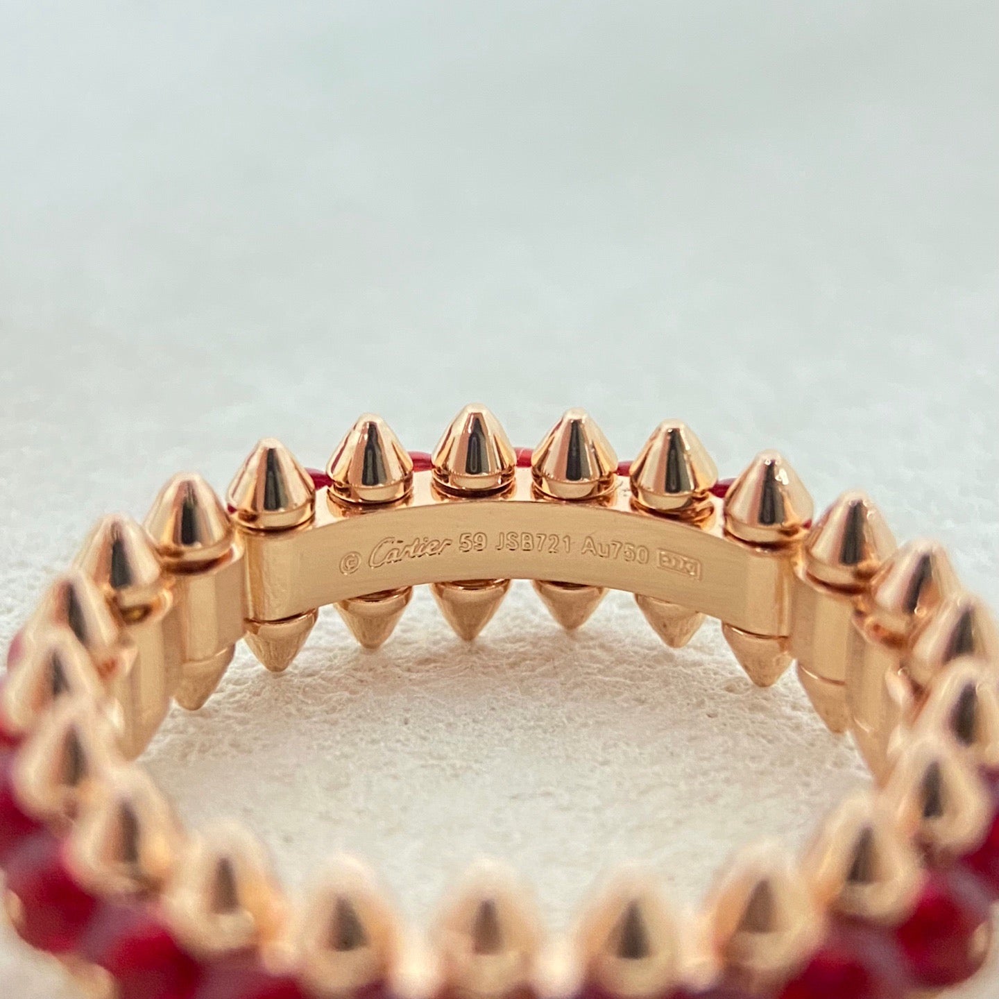 [OAK JURI]CLASH 7.9MM AGATE CHALCEDONY RING