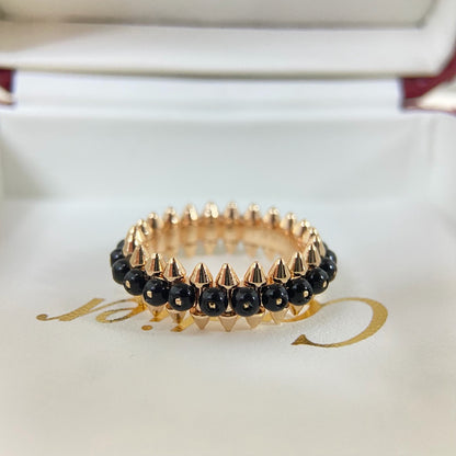 [OAK JURI]CLASH 7.9MM AGATE CHALCEDONY RING