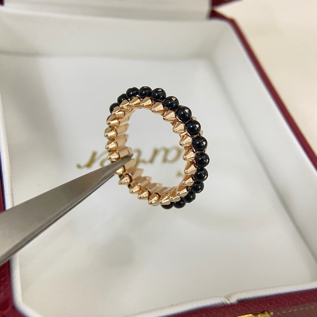 [OAK JURI]CLASH 7.9MM AGATE CHALCEDONY RING