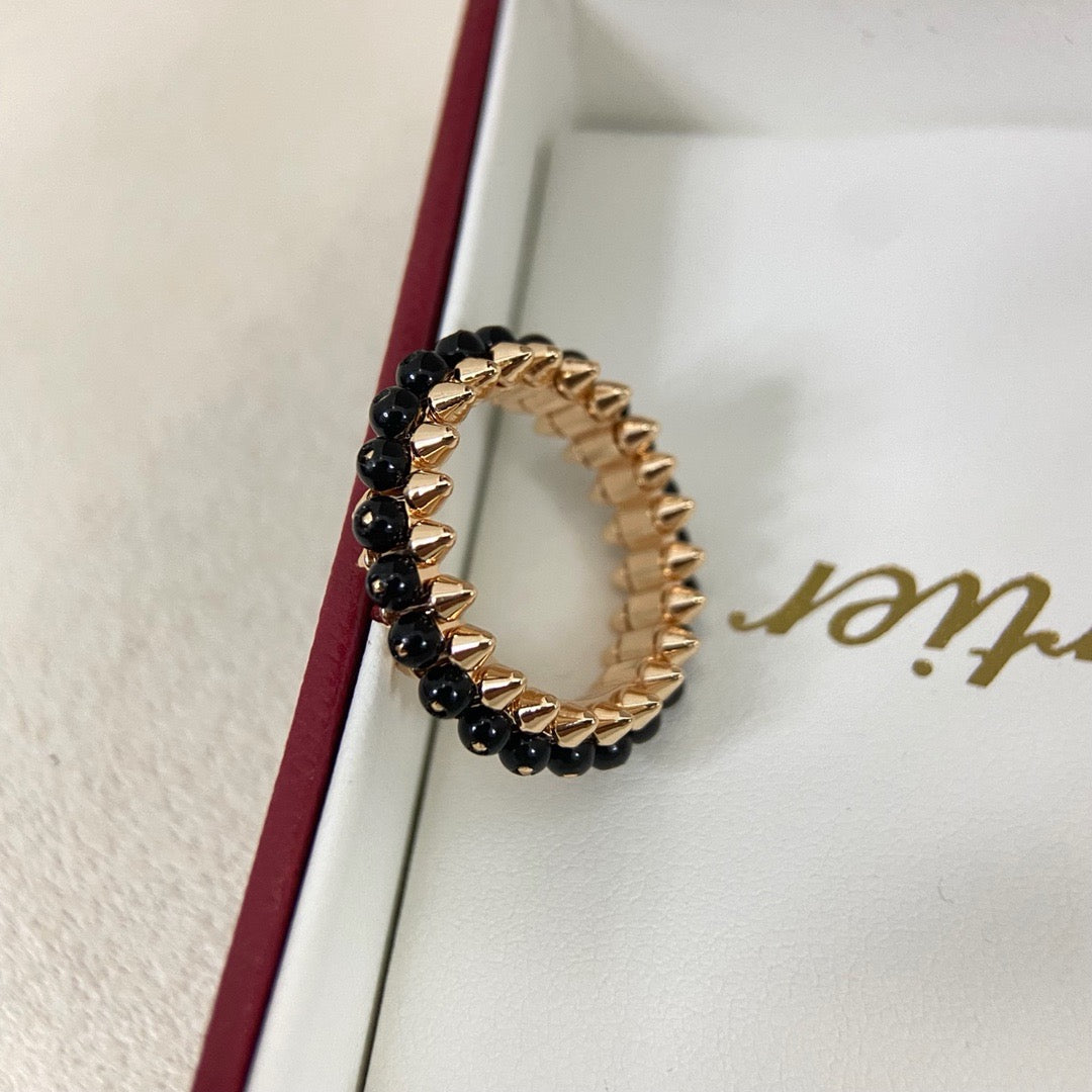 [OAK JURI]CLASH 7.9MM AGATE CHALCEDONY RING