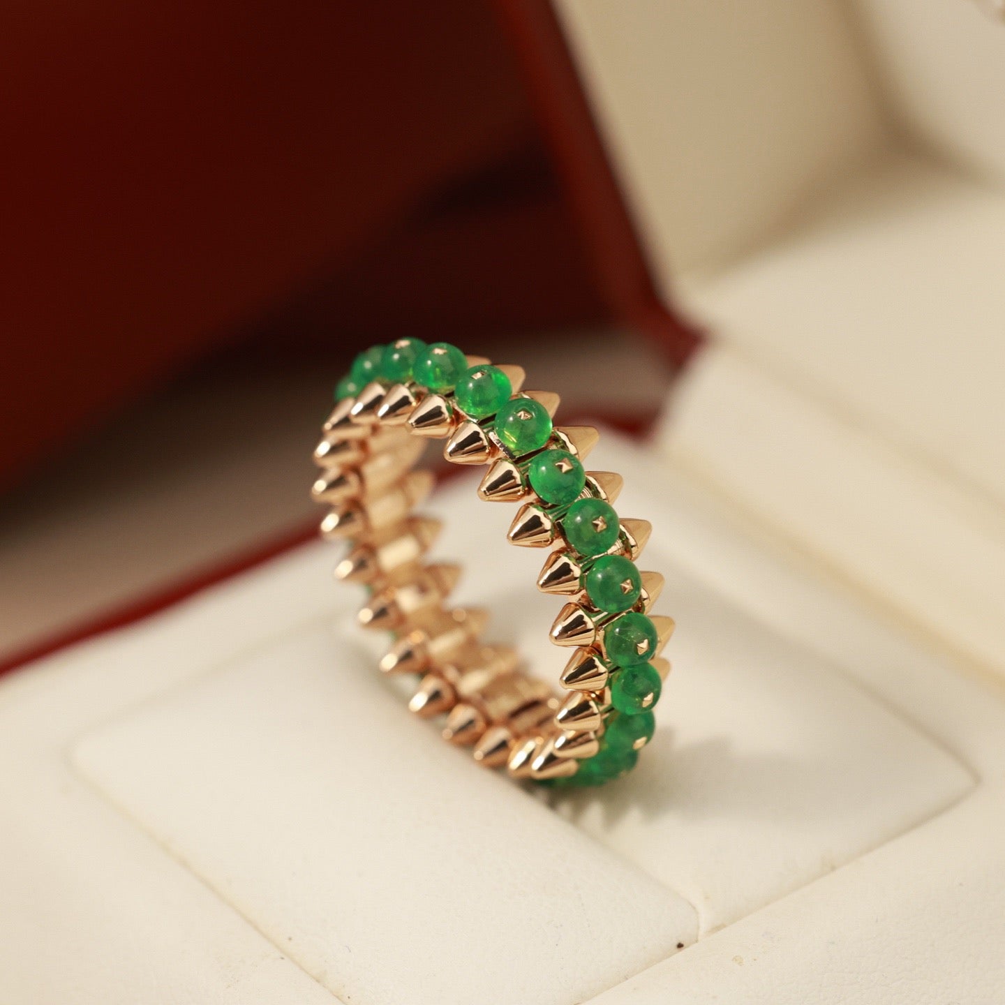 [OAK JURI]CLASH 7.9MM AGATE CHALCEDONY RING