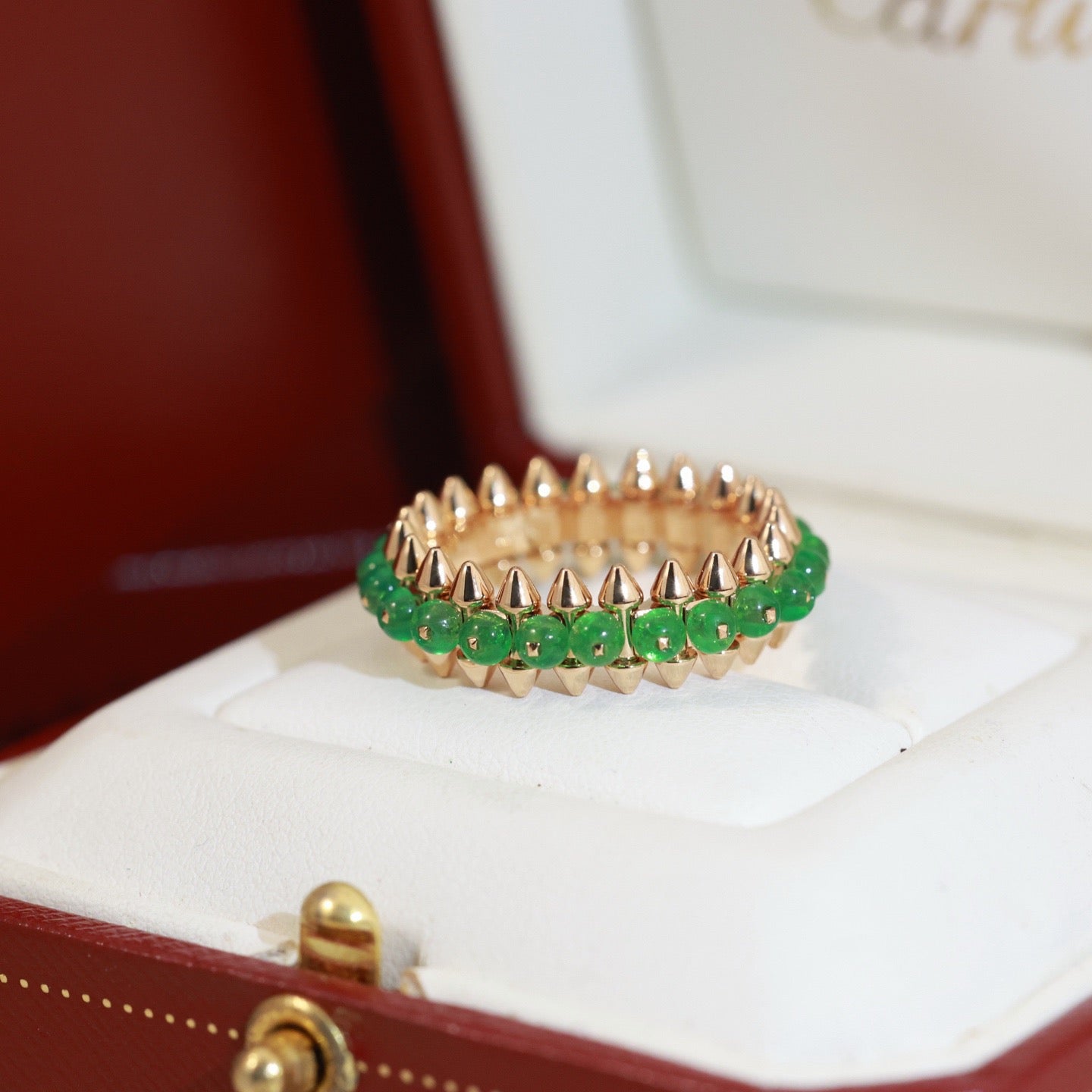 [OAK JURI]CLASH 7.9MM AGATE CHALCEDONY RING
