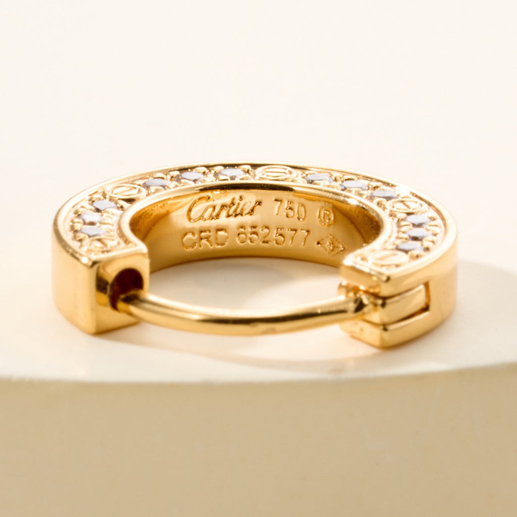 [OAK JURI]LOVE DIAMOND EARRINGS