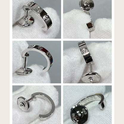 [OAK JURI]LOVE EARRINGS 2.65 MM NO DIAMOND
