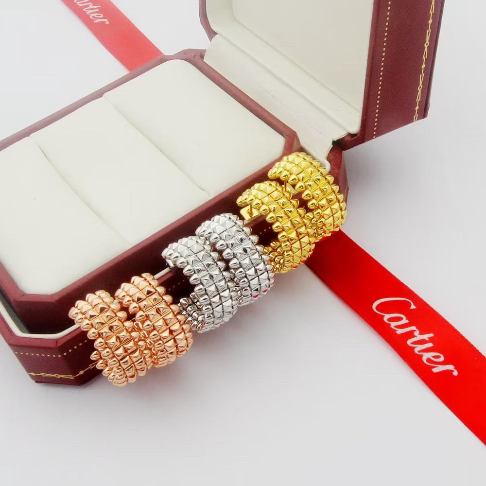 [OAK JURI]CLASH 9.2MM DOUBLE ROW EARRINGS