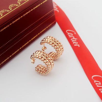 [OAK JURI]CLASH 9.2MM DOUBLE ROW EARRINGS