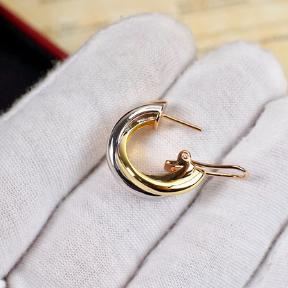 [OAK JURI]TRINITY ON DIAMOND CLASSIC EARRINGS