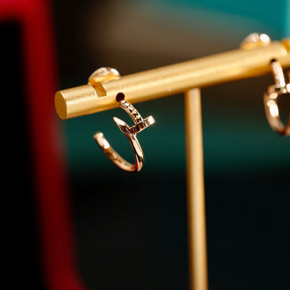 [OAK JURI]JUSTE NO DIAMOND SMALL EARRINGS