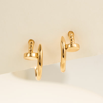 [OAK JURI]JUSTE NO DIAMOND MINI EARRINGS