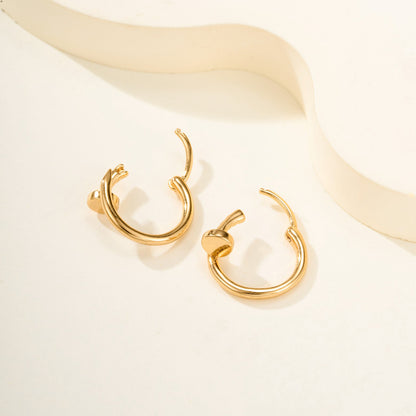 [OAK JURI]JUSTE NO DIAMOND MINI EARRINGS