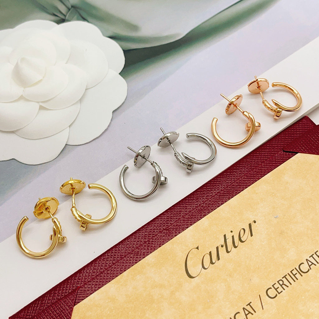 [OAK JURI]JUSTE NO DIAMOND MINI EARRINGS