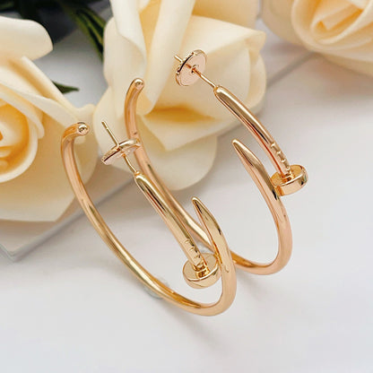 [OAK JURI]JUSTE NO DIAMOND LARGE EARRINGS