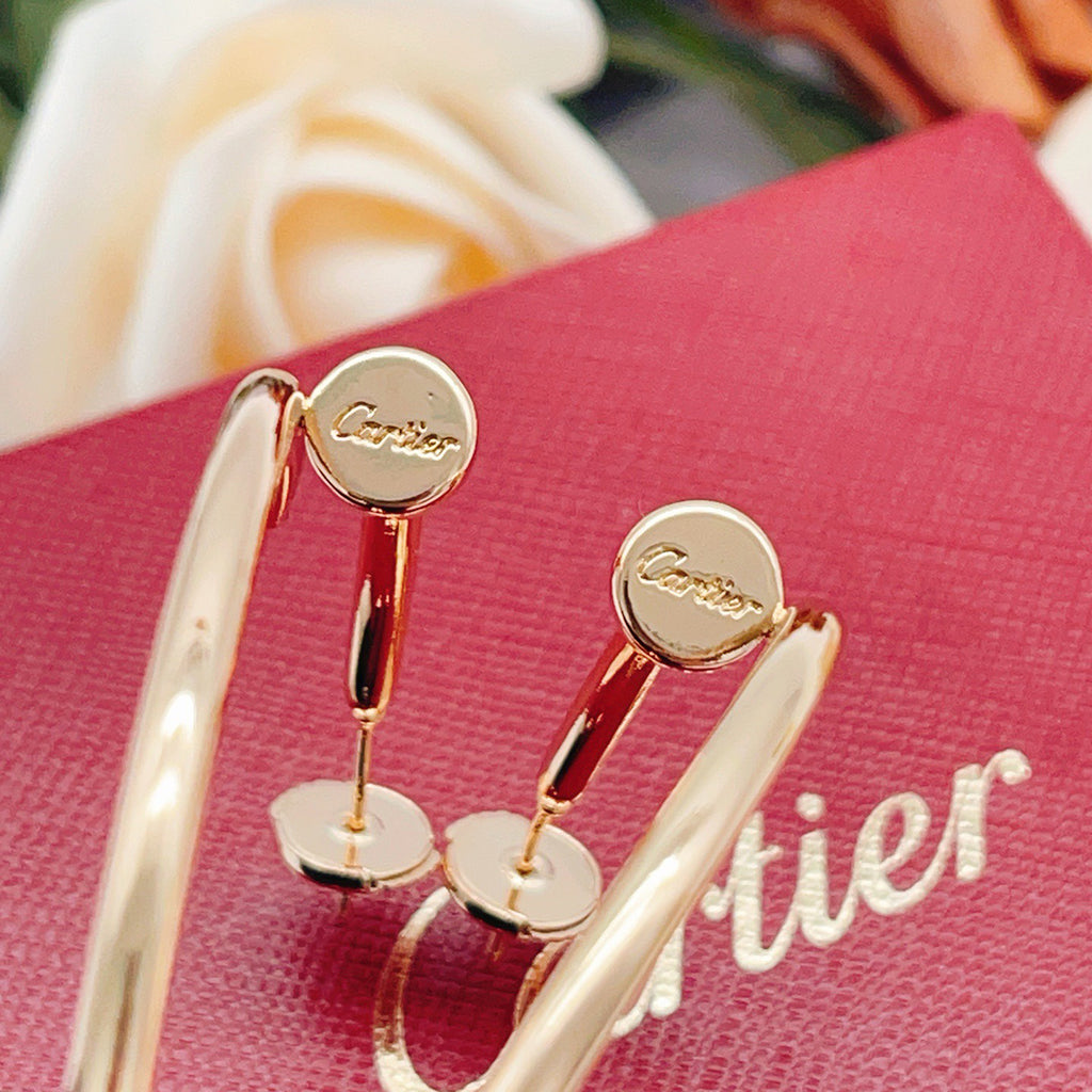 [OAK JURI]JUSTE NO DIAMOND LARGE EARRINGS